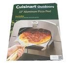 Cuisinart 12" Aluminum Pizza Peel Space Saving Folding Wood Handle New Box. Fixed Price $27.98.