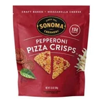 Sonoma Creamery Pepperoni Pizza Crisps 9.5 Oz. Keto & Gluten Free Protein Chips. Fixed Price $19.99.