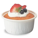 Welcome Home Brands White Curled Disposable Paper Baking Cup, Case Of 500. Fixed Price $120.00.