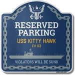 Uss Kitty Hawk Cv 63 Aluminum Sign Navy Veteran Gift Made Usa. Fixed Price $66.99.