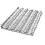Chicago Metallic 49035 Uni-lock 5-CAVITY Baguette / French Bread Pan. Fixed Price $52.99.
