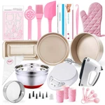 Mck Complete Cake Baking Set Bakery Tools For Beginner Adults Sheets B.... Fixed Price $141.86.