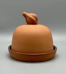 Boston Warehouse Terra Cotta Garlic Roaster Baker Vintage 1993. Fixed Price $11.90.