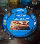 Anchor Hocking Company Glass Pie Pan/ Plate Oven 9.5 Inches/ 24 Cm Brand New. Fixed Price $10.98.