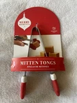 Merry Moments Silicone Mitten Tongs Festive Serving Utensil. Fixed Price $9.99.