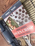 New Nordic Ware Oven Crisp Baking Tray 2PC Set Aluminum Non Stick High Sided $44. Fixed Price $26.99.