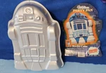 1980 Wilton Star Wars R2-D2 Cake Pan /w Ins. Book + Color Paper New Rare. Fixed Price $111.32.