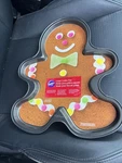 Wilton Gingerbread Boy Cookie Pan, Non Stick, 2105-4384. Fixed Price $10.00.