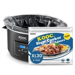 Kooc Slow Cooker Liners 14"X22" 30 Count Extra Large Size Disposable Pot Line.... Fixed Price $26.08.