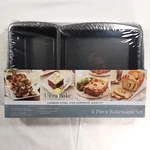 Wilton Non-stick Baking Set, 4-PIECE, 3 Pans And Sheet. Fixed Price $7.49.