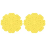 Uxcell 2PCS Silicone Trivet Mats, Flower Pattern Pad Inches, Orange. Fixed Price $17.84.