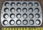 Wilton Recipe Right Mini Muffin Pan 24 Non Stick Baking Cupcakes Appetizers. Fixed Price $24.99.
