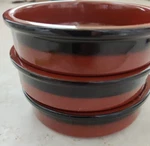 3 Cermer Glossy Caramel Terracotta Ramekins For Creme Brulee, Flan, Dips. Fixed Price $25.00.