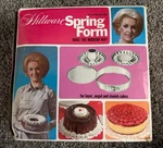 Hillware Springform 10" 4-PIECE Aluminum Pan Set Angel Danish Cake Vintage New. Fixed Price $17.99.