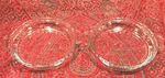 Lot Of 2 Anchor Hocking Tempered Glass 9.5 Deep Pie Plate Made Usa. Fixed Price $14.80.