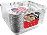 Stock Your Home 9X9 Aluminum Foil Pans - 8.75" Rim (30 Pack) Square Tins For. Fixed Price $29.95.