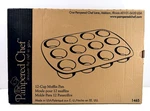Stoneware Muffin Pan The Pampered Chef Classics #1465 Cupcake With Box. Fixed Price $64.97.