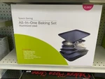 Elbee Home Set Of 8 Durable Non-stick Carbon Steel Baking Bricks Easy Storage. Fixed Price $52.99.