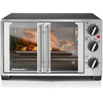 Elegant 1500W Countertop Toaster Oven With French Doors - Perfect For Baking. Fixed Price $219.98.