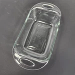Vintage Anchor Ovenware Clear Glass Loaf Dish 1.5 Qt. & Micro Safe X9. Fixed Price $14.99.