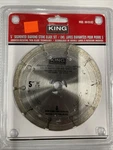 King Canada KW9103 5 Segmented Diamond Blade Set Stone Masonry Cutting Nos. Fixed Price $36.37.
