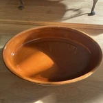 Vintage French Handmade Bakeware 11 Oval Baking Dish. Fixed Price $29.75.