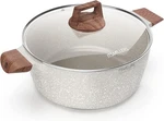 Nonstick Die Casting Stock POT,6QT Elegant Aluminum Ceramic 6QT, White. Fixed Price $77.37.