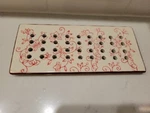 Temp-tations Drip Tray Red Floral Lace For Meat Loaf. Fixed Price $18.99.