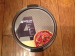 New Anolon Advanced Bakeware 13" Pizza Crisper-gray. Fixed Price $25.00.