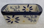 Temptations Old World Blue Mini Bread Loaf Pan Bakeware Ovenware 12 Oz. Fixed Price $11.98.