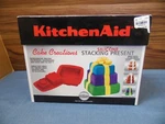 Kitchenaid Cake Creations Stacking Presents Silicone Pan Molds 2 Piece. Fixed Price $9.99.