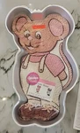 1987 Wilton Little Mouse Pan 2105-2380 Baking Inst.cake Or Chocolate Mold. Fixed Price $19.00.