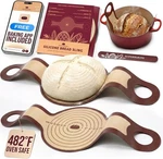 Pro Silicone Bread Sling Pcs - 9IN Set Of Round 482F Heat Resistant Dough. Fixed Price $12.99.