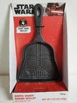Disney Star Wars Holiday Darth Vader Cast Iron Baking Skillet With Recipe No Mix. Fixed Price $13.49.