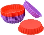 Silicone Quiche Pan, Mini Pie Non-stick Round Tart And Molds 10. Fixed Price $17.24.